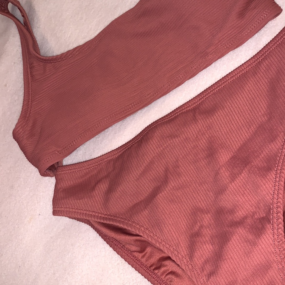 Garage Ribbed Asymmetrical Bikini - Picture 7 of 7